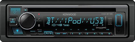 Kenwood Kdc Bt Din Car Stereo With Cd Player Bluetooth Front Usb