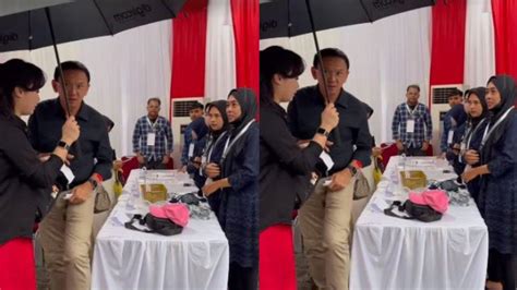 5 Potret Ahok Nyoblos Di TPS Sumringah Bareng Puput Nastiti Dan Anak