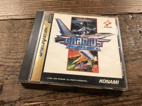 【やや傷や汚れあり】sega Saturn Gradius Deluxepack ゲーム ソフト グラディウス デラックスパック セガサターン