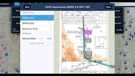 Foreflight Quick Tip Specify Approach Minimum Youtube