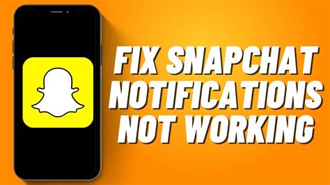 How To Fix Snapchat Notifications Not Working Android 2023 YouTube