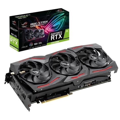 Placa De V Deo Asus Rog Strix Nvidia Geforce Rtx Super Oc Gb