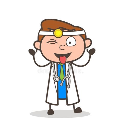 Tongue Out Doctor Stock Illustrations 65 Tongue Out Doctor Stock Illustrations Vectors