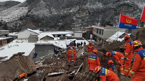 Ascienden A Las Muertes Por Un Alud En El Suroeste De China