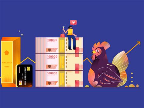 money and gold by Tommy Chandra on Dribbble