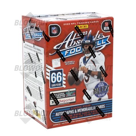 2022 Panini Absolute Football Blaster Box