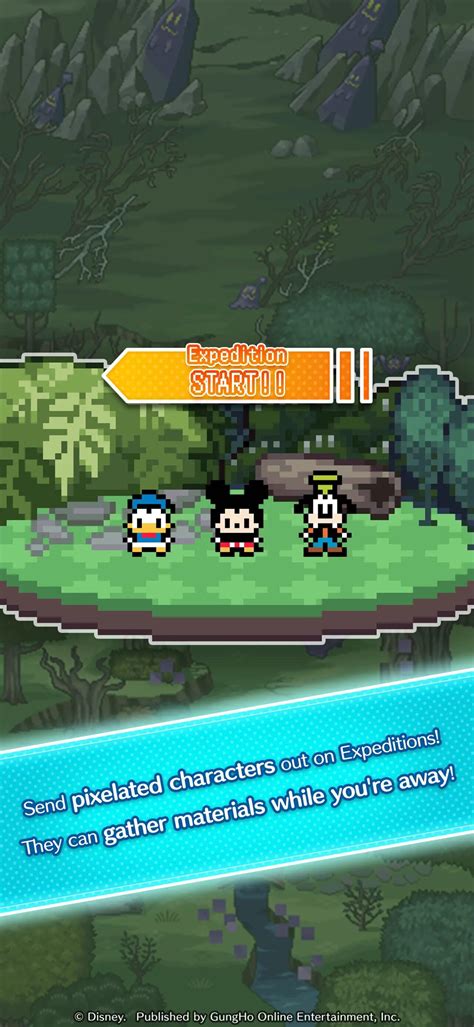 GungHo Online Entertainment announces Disney Pixel RPG for iOS, Android ...