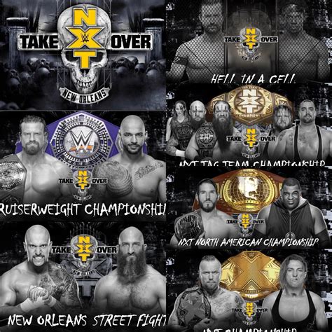 My Nxt Takeover New Orleans R Wwegames