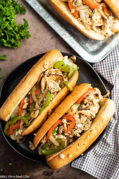 Blackstone Chicken Philly Cheesesteak Recipe Grillonadime