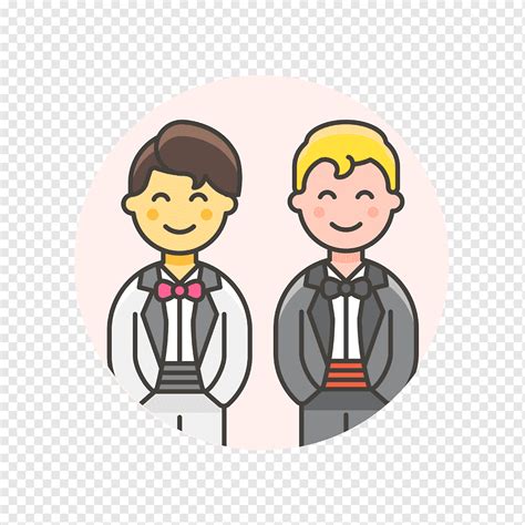 Gay Wedding Lgbt Illustrations Icon Png Pngwing