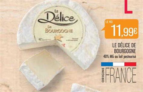 Promo Le D Lice De Bourgogne Chez Match Icatalogue Fr