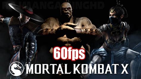 Mortal Kombat X Goro Kitana Kung Lao Reveal Trailer Fps P