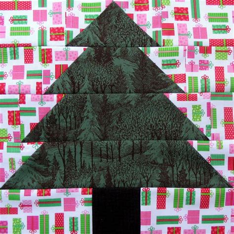 Starwood Quilter Christmas Tree Quilt Block And The Newlyweds Choosing The Tree In The