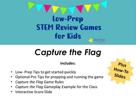 Capture The Flag Starfish Education