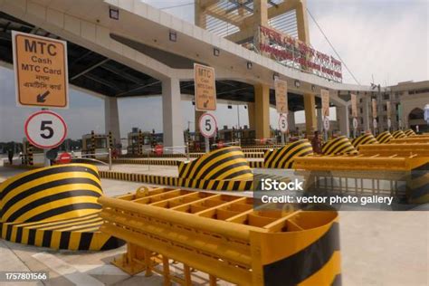 A Front View Of The Twotube Bangabandhu Sheikh Mujibur Rahman Toll Gate