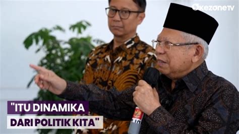 Tanggapi Soal Film Dirty Vote Wapres Maruf Itu Dinamika Dari