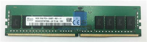 HMA82GR7MFR8N UH Hynix 16GB 2Rx8 PC4 19200T 2400MHz Inside Systems A S