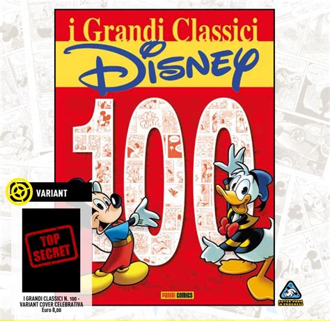 I Grandi Classici Disney 100 Variant Panini Comics Italiano