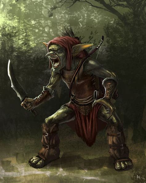 goblin  aaronflorento  deviantart fantasy monster goblin art