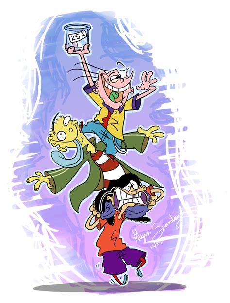 Ed Edd N Eddy Basic Color Background By Awesomeaartvark On Deviantart