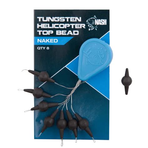 Nash Tungsten Helicopter Naked Fishing Top Bead