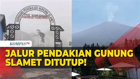 Video Kebakaran Hutan Jalur Pendakian Utama Gunung Slamet Ditutup