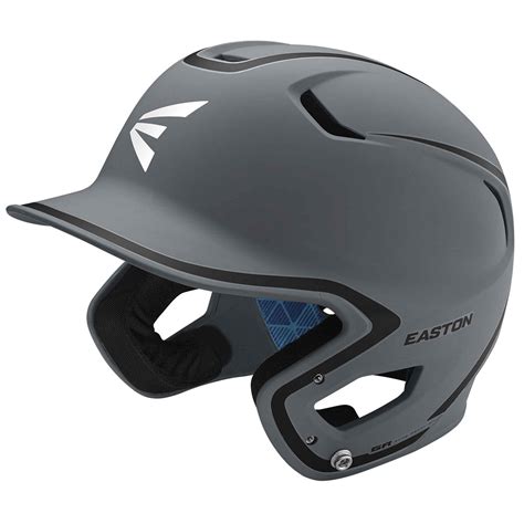 Easton Z5 20 Baseball Two Tone Matte Batting Helmet Senior Grey