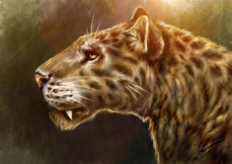 Homotherium by Chimerum on DeviantArt