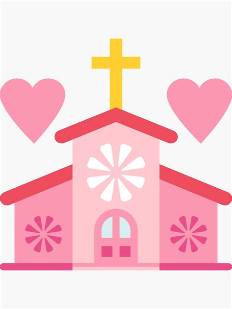 "Church emoji" Sticker for Sale by CleanOnPoint | Redbubble