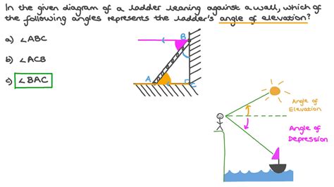 Angle Of Elevation Questions