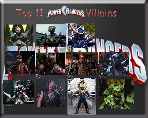 My Top 11 Power Rangers Villains By Superaustin15 On Deviantart