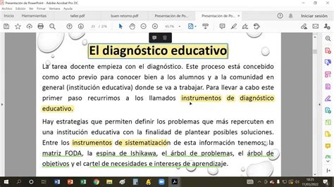 Ejemplo De Diagnostico Institucional