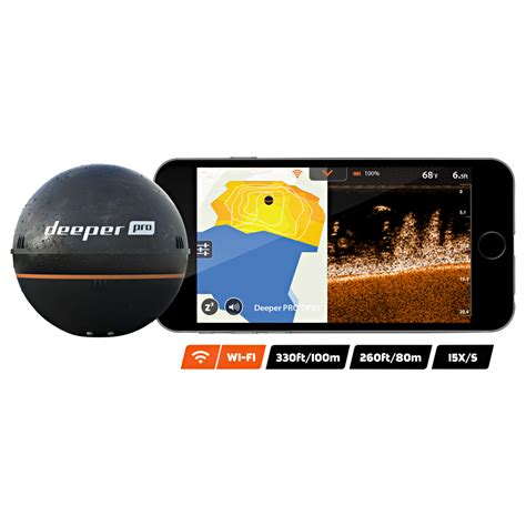 Deeper Fishfinder Smart Sonar Pro G Nstig Kaufen Hiki Angelshop