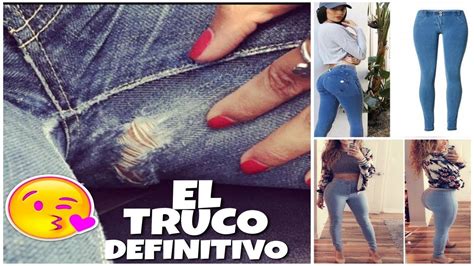 Arregla Tus Pantalones Vaqueros Favoritos Con El Truco Definitivo Youtube