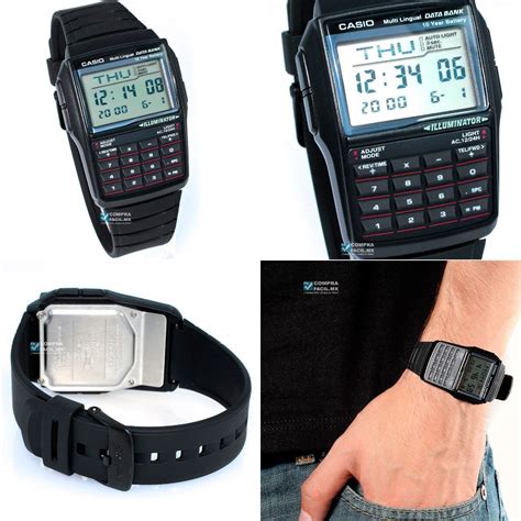 Casio Digital Calculator Watch with Databank | custom G miami