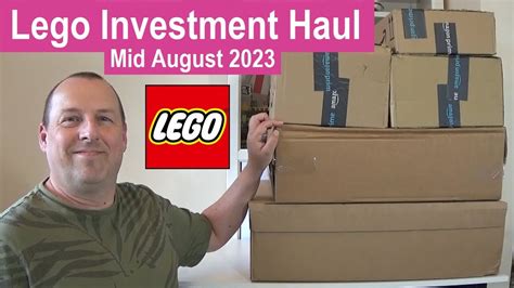 Lego Investment Haul Mid August 2023 Unboxing Sets From Lego