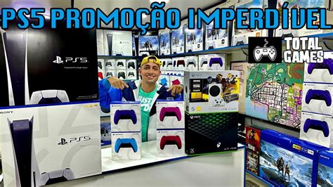 PS5 PROMOÇÃO IMPERDÍVEL TOTAL GAMES SANTA EFIGÊNIA YouTube