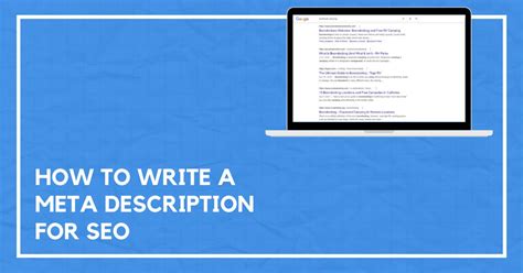 How To Write A Meta Description For Seo Clearpath Online Marketing