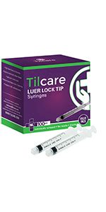 Amazon Ml Syringe Without Needle Luer Slip Pack By Tilcare