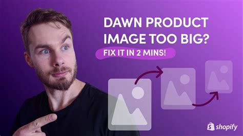 Dawn Theme V V Old How To Make The Product Image Smaller Youtube