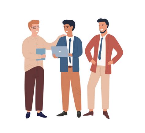 3 Men Clip Art