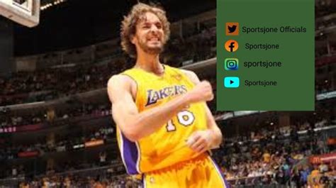 Pau Gasol Biography And Achievements Sportsjone