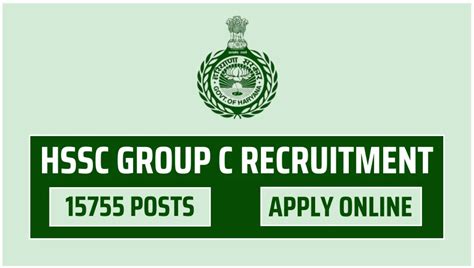 HSSC CET Haryana Group C 15 755 Posts Online Form 2024