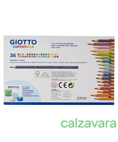 Pastelli Fila Giotto Supermina Da Colori Art Cod