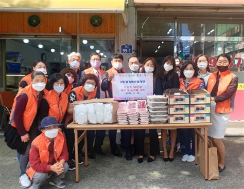 사경기청년봉사단 본오1동에 소고기 및 마스크 기탁