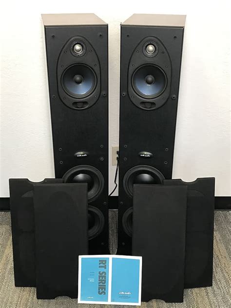 Polk Audio Rt I Tower Speakers W Built In Powered Reverb