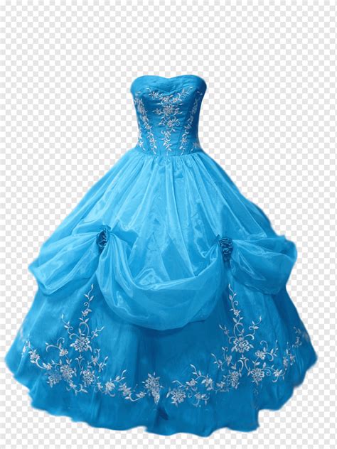 The Dress Ball Gown Prom Dress Blue Fashion Evening Gown Png Pngwing