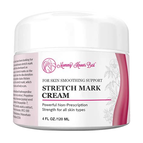 Buy Stretch Mark Cream For Pregnancy By Mommy Knows Best With Shea