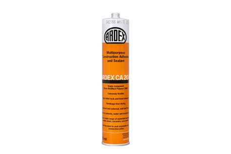 Ardex Ca 20 310ml Cartridge For High Strength Adhesive