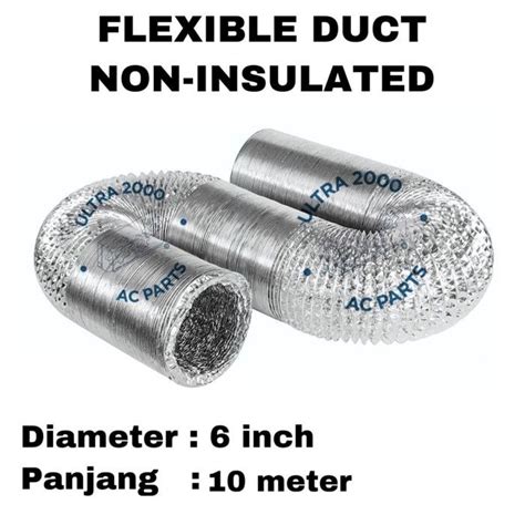 flexible hd duct  alat alat sparepart servis kulkas ac lengkap